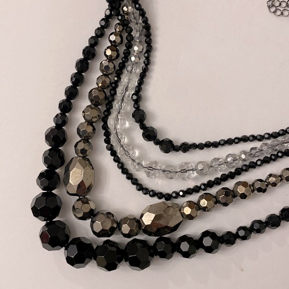 Lia Sophia glamorous “front row” chunky fashion jewelry layered necklace 32” - Picture 10 of 12